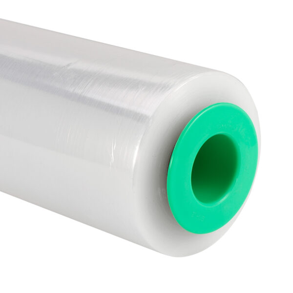 4 Rolls 20UM Clear 500mm x 450m Hand Stretch Film Cast Pallet Wrap