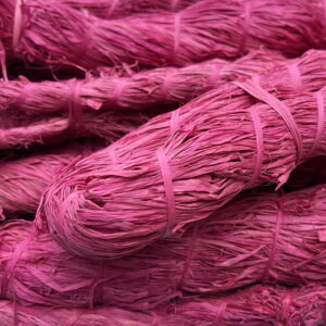 Raffia Hank HotPink 250G