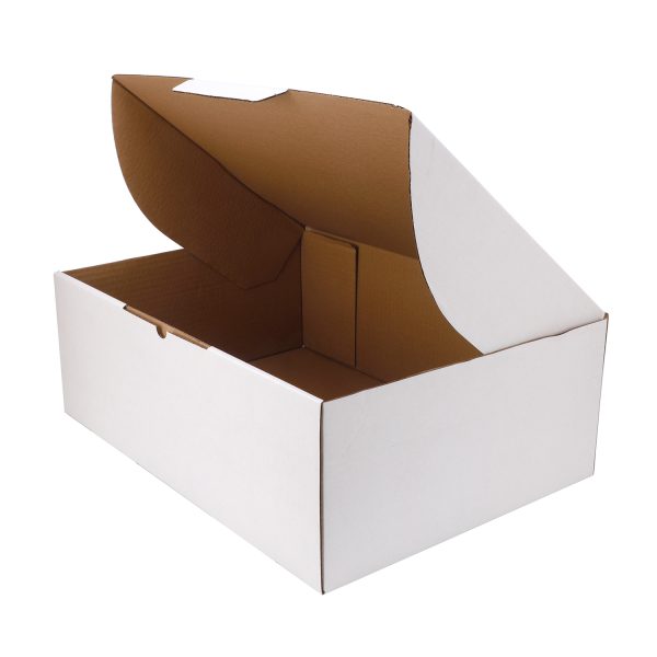 50pcs 430 x 310 x 150mm Diecut Mailing Box White