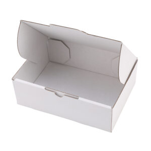 100pcs Full White175 x 130 x 55mm Diecut Mailing Box