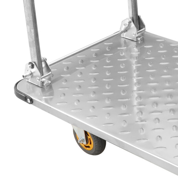 150KG Stainless Steel Platform Trolleys Heavy duty 800x750mm