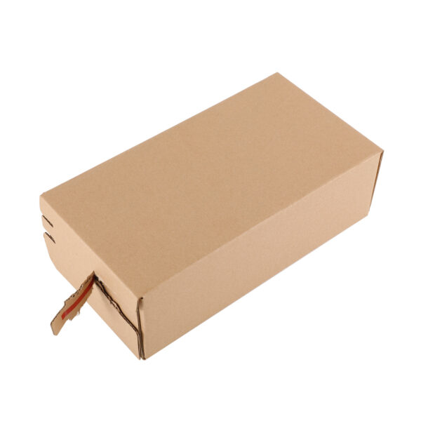 Self Sealing Box 240x125x75mm Brown Heavy Duty