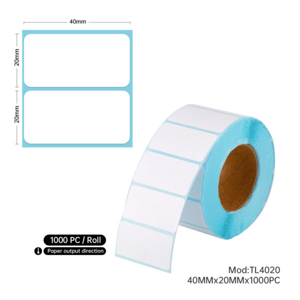 10Rolls Direct Thermal Address Shipping Label 40 x 20mm 1000pcs/roll