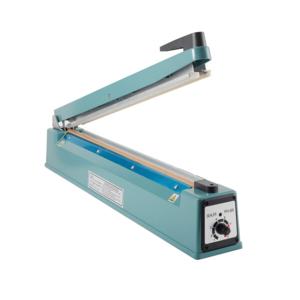 Heat Impulse Sealer With Cutter 500mm Wide