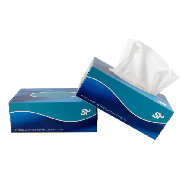 Facial Tissue 2 Ply 180 sheets/box 180x185mm