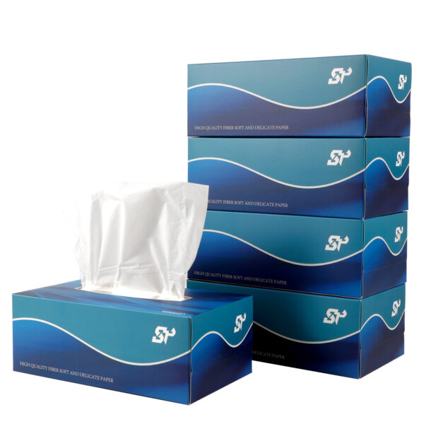 Facial Tissue 2 Ply 180 sheets/box 180x185mm