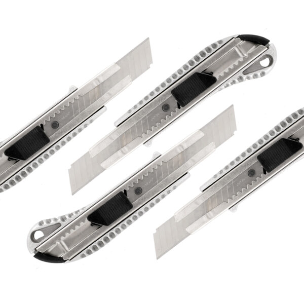 10pcs Metal Heavy Duty Safety Knife 18mm