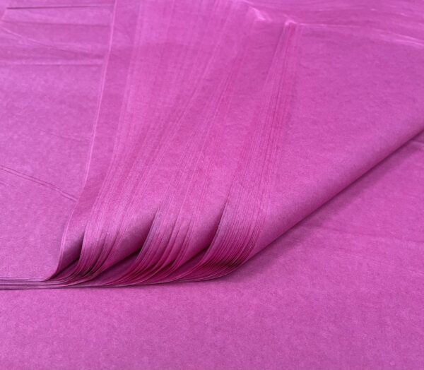 500 Sheets Acid Free Tissue Paper 500x750mm 17gsm Burgundy