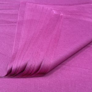 500 Sheets Acid Free Tissue Paper 500x750mm 17gsm Burgundy