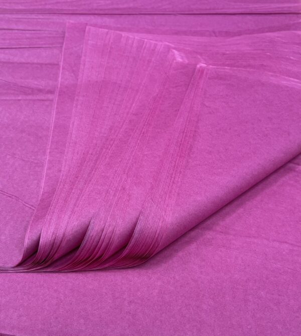 500 Sheets Acid Free Tissue Paper 500x750mm 17gsm Burgundy