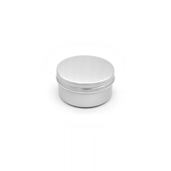 80ML Aluminium Tin Jar Base & Lid Screw Cap 100 per carton