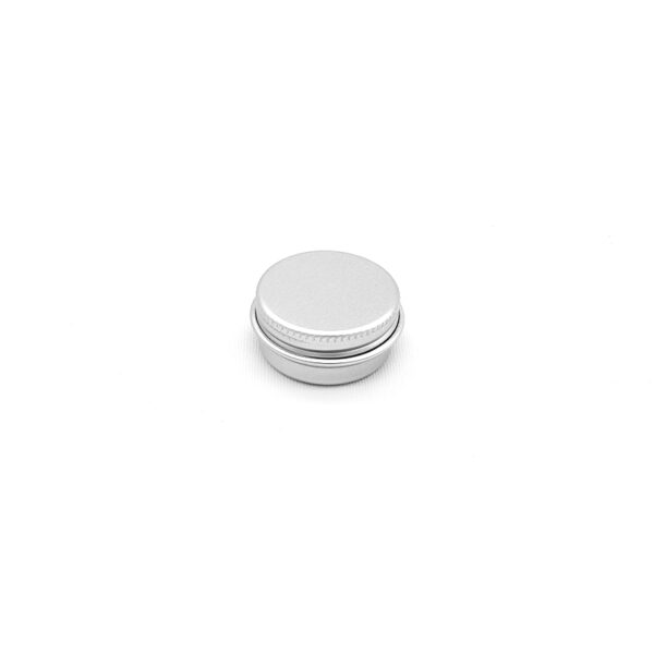 10ML Aluminium Tin Jar Base & Lid Screw Cap 100 per carton