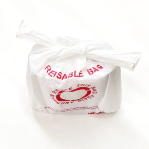 Small Reusable Plastic Carry Bag 40um 900/Ctn