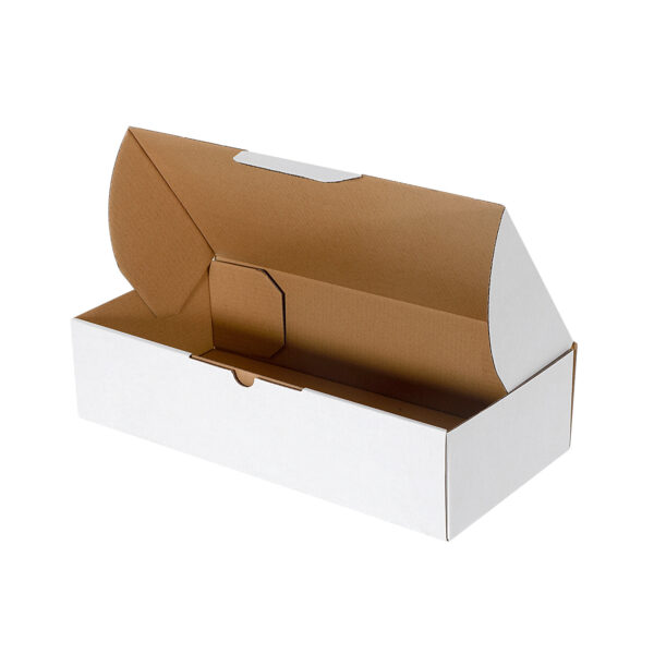 100pcs 310 x 150 x 75mm Diecut Mailing box White